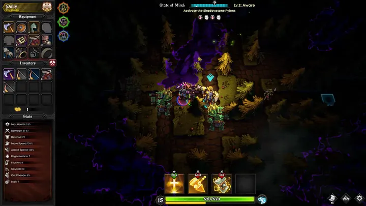 Void Hunters uncovering a hidden treasure in the forest